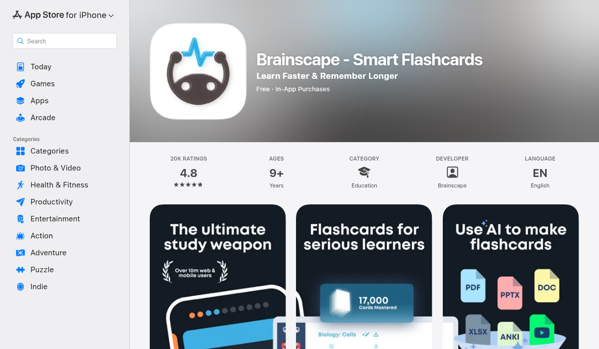 Brainscape Flashcards on the App Store