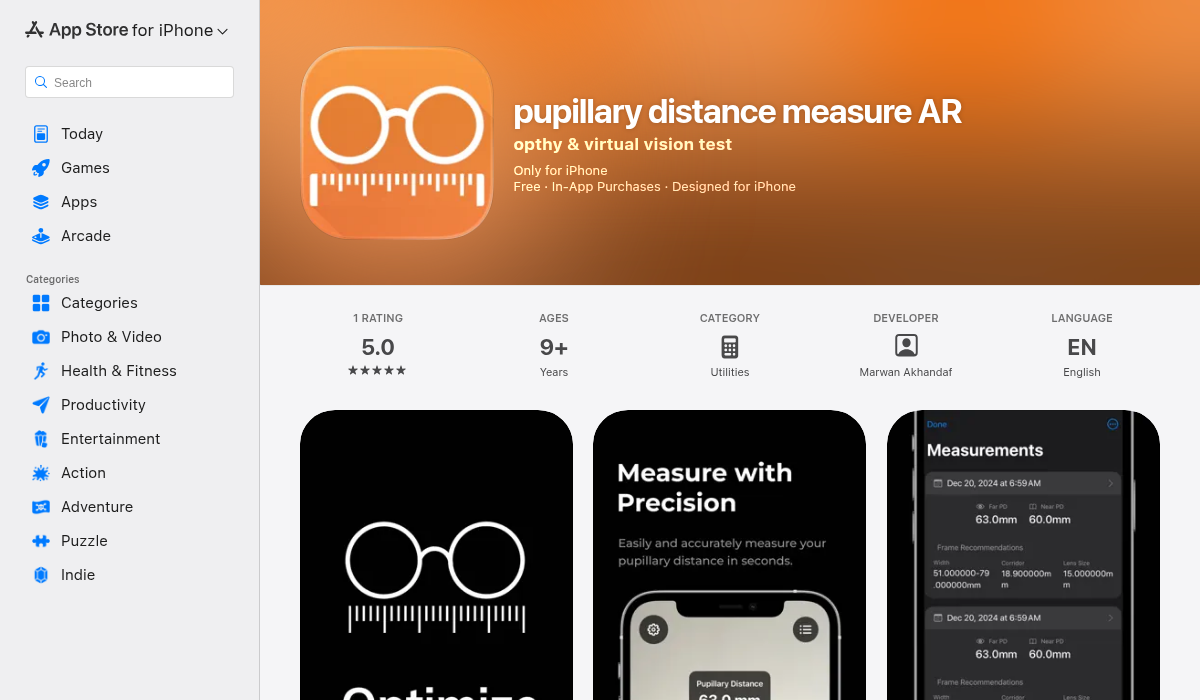 PD Measure AR on the App Store