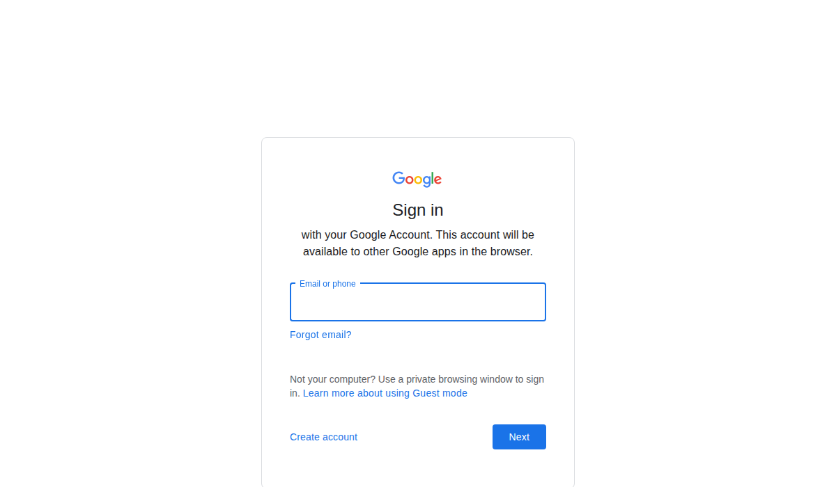 Google NotebookLM web interface